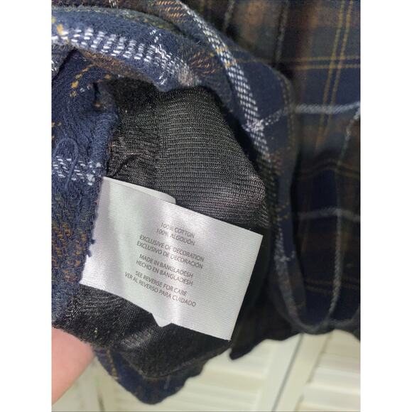 Orvis Classic Collection Plaid Flannel Shirt Jacket Shacket Pockets Men’s Small2 - Picture 9 of 9